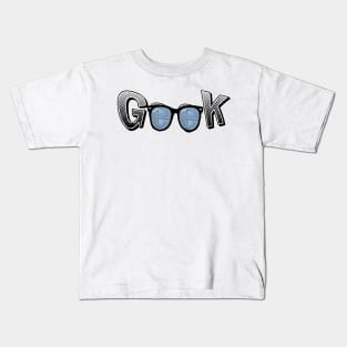 geek glasses, geek style Kids T-Shirt